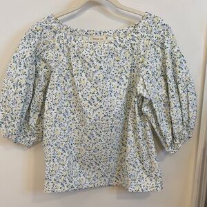 Floral Off-Shoulder Women's Top